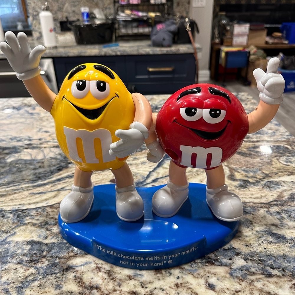 M&M candy dispenser